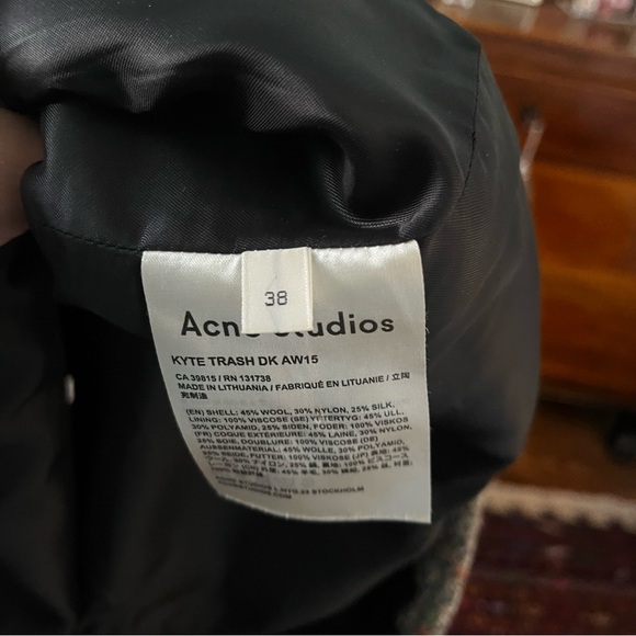 Acne Kyte Wool/Silk Blend Mini - Picture 7 of 8